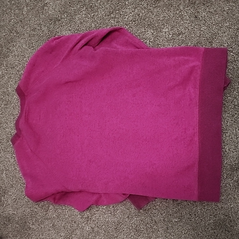 FOX RACING Magenta Pink Women's SweaterShirt Pull Over Pouch Pocket - Picture 4 of 7